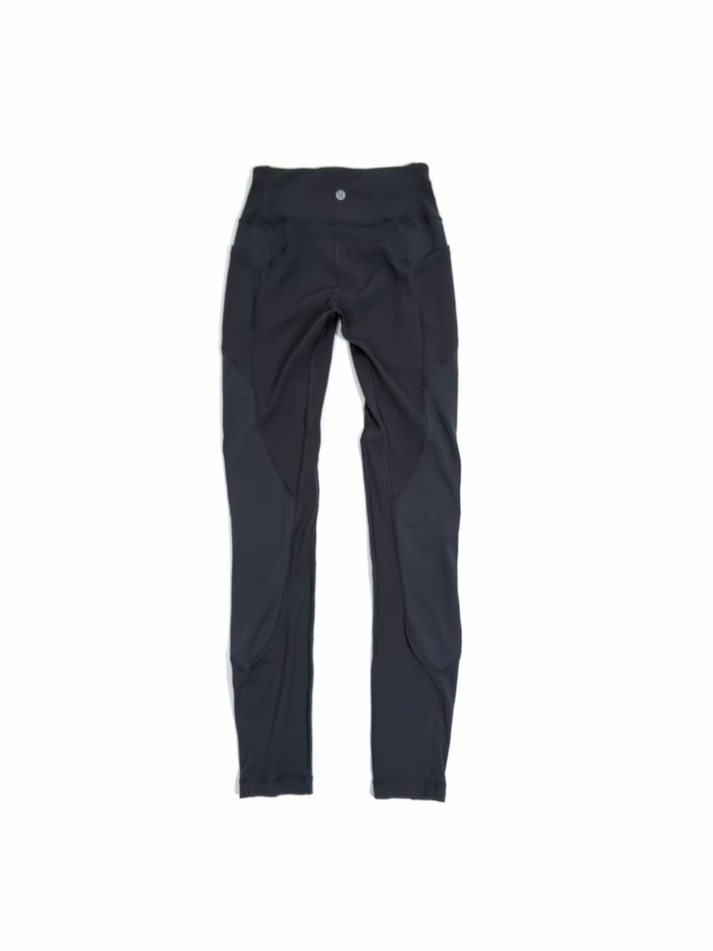 Lululemon Size 4 High-Rise Leggings w/ Side Pockets Black